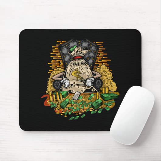 Geldbeutel Mousepad (Mit Mouse)