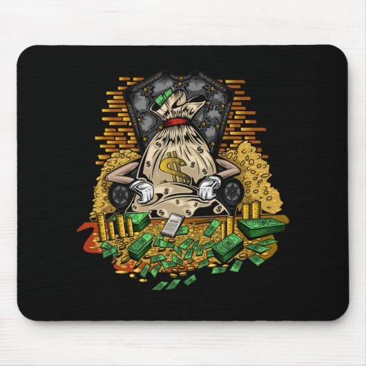 Geldbeutel Mousepad (Vorne)