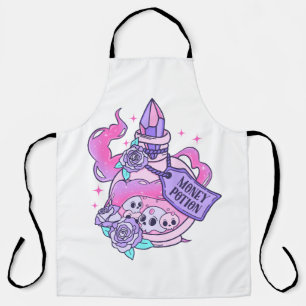 Geldbeutel Niedlich rosa Halloween-Flasche Schürze