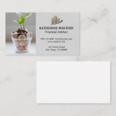 Geldbeutel | Pflanze ändern | BAR Visitenkarte (Vorne/Hinten)