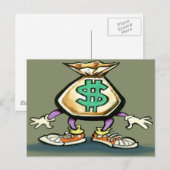 Geldbeutel Postkarte (Vorne/Hinten)