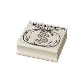 Geldbeutel Rubber-Briefmarke Gummistempel (Stempel)
