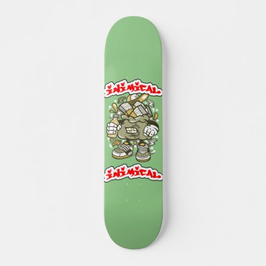 Geldbeutel Skateboard (Vorne)