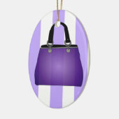 Geldbeutel-Verzierung Keramik Ornament (Links)