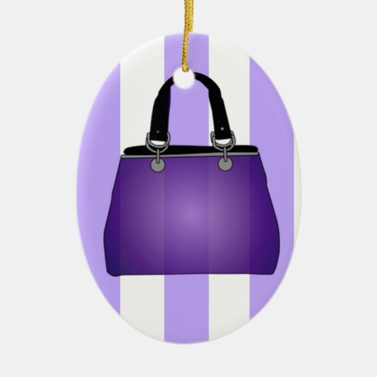 Geldbeutel-Verzierung Keramik Ornament (Vorne)