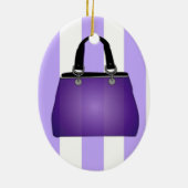 Geldbeutel-Verzierung Keramik Ornament (Hinten)