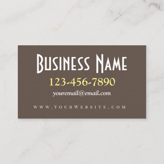 Geldbeutel Visitenkarte (Rückseite)