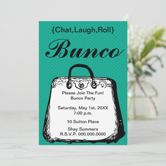 Geldbörse Einladung (Stehend Vorderseite)