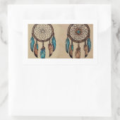 Geldbörse Rechteckiger Aufkleber (Tasche)