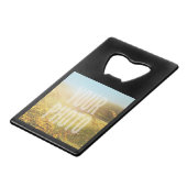 Geldbörsen-Größen-Flaschen-Öffner-geeignete Geldbeutel Flaschenöffner (Rückseite Schrägansicht)