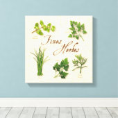 Geldbußen Herbes Canvas Print Leinwanddruck (Insitu (Holzboden))