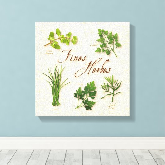 Geldbußen Herbes Canvas Print Leinwanddruck (Insitu (Holzboden))