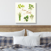 Geldbußen Herbes Canvas Print Leinwanddruck (Insitu (Schlafzimmer))