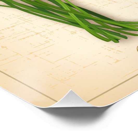 Geldbußen Herbes Poster (Ecke)