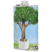 Geldflasche Flachmann (Links)