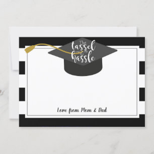 Geldgeschenk zur Graduierung Kartenhalter Eltern G Einladung