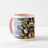 Geldgier Tasse (Vorderseite Links)