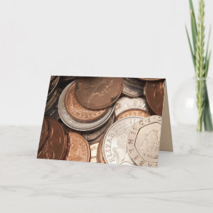 Geldgrußkarte Karte