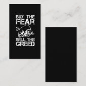 Geldhändler Visitenkarte (Vorne/Hinten)