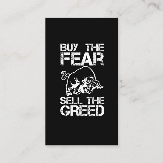 Geldhändler Visitenkarte (Vorderseite)