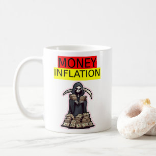 Geldinflation Kaffeetasse