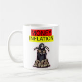 Geldinflation Kaffeetasse (Links)
