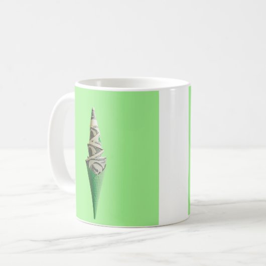 Geldkegel Kaffeetasse (Vorderseite Links)