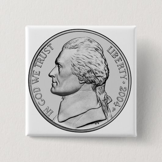 Geldknopf Button (Vorderseite)