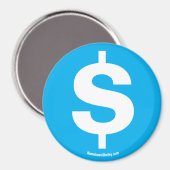 Geldmagnet Magnet (Vorderseite/Rückseite)