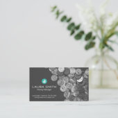 Geldmanager | Rechnungslegung | Münzen Visitenkarte (Stehend Vorderseite)