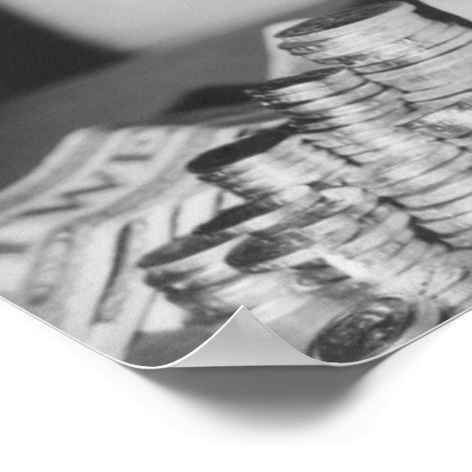 Geldmangel Poster (Ecke)