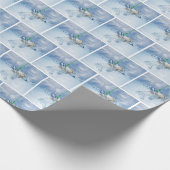 Geldmenge auf Fischhaken Geschenkpapier (Ecke)