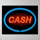 Geldneon. Poster (Vorne)