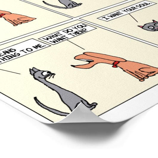 Geldposter Poster (Ecke)