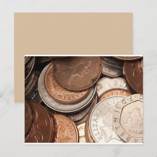 Geldpostkarte Postkarte (Vorne/Hinten)