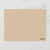 Geldpostkarte Postkarte (Rückseite)