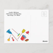 Geldreinigung Postkarten (Rückseite)