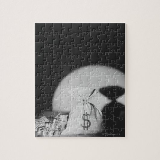 Geldsack Puzzle (Vertikal)