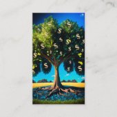 Geldschatz Treuhandvermögen Visitenkarte (Vorderseite)