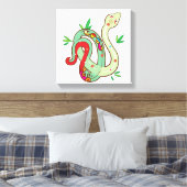 Geldschlange Leinwanddruck (Insitu (Schlafzimmer))