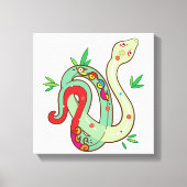 Geldschlange Leinwanddruck (Vorderseite)
