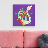 Geldschlange Leinwanddruck (Insitu (Wohnzimmer))