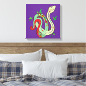 Geldschlange Leinwanddruck (Insitu (Schlafzimmer))