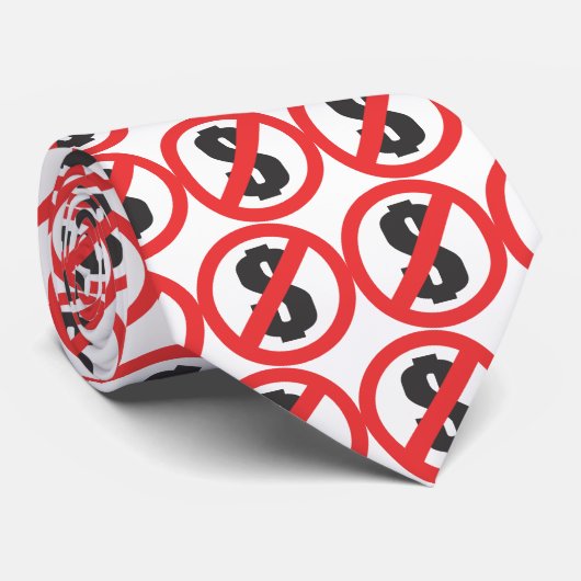 Geldschutz - Krawatte (Gerollt)