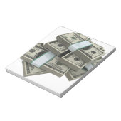 Geldstapel Notizblock (Rotiert)