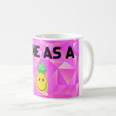 Geldstrafe als Ananas 11 Unze. Tasse (VorderseiteRechts)