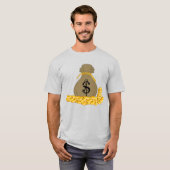 Geldtaschen Gold T-Shirt (Vorne ganz)