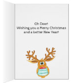 Geldumschlag Geschenkkarte Rudolph Masked Reindeer (Innen (Rechts))