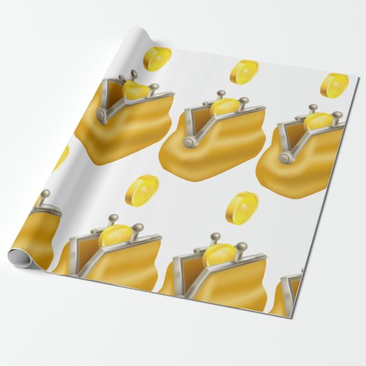 Geldumschlagpapier für Münzen Geschenkpapier (Ungerollt)