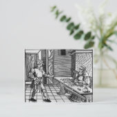 Geldverleiher, 1531 postkarte (Stehend Vorderseite)